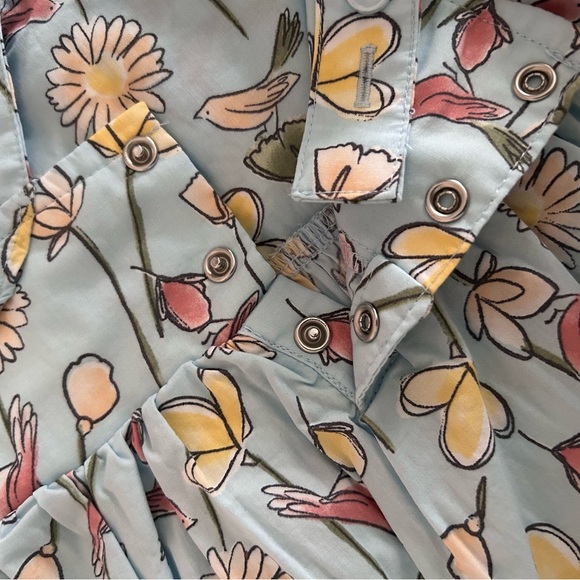 12 month old floral pastel Summer dresses (2) - Tommy Bahama and Carter’s - Picture 5 of 13